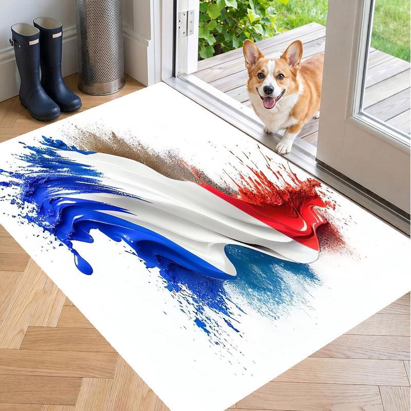 Soft Floor Carpet France national football team Pattern Area Rug Decorative Mat For Home Room Decoration