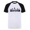 Stunt scooter T Shirt Summer Unisex Short Sleeve Cotton Tshirt Cool Unisex Tshirts JL107