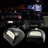 Car License Plate LED Light Polycarbonate Housing Brighter Beam Quick Installation Lights Assembly Replacement Part