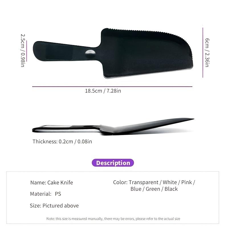 1pc Premium Plastic Cake Cutter Perfect for Baking, Fondant, Pastry, Cookie Cutters, Pizza, Cheese, and Wedding Baking Accessories