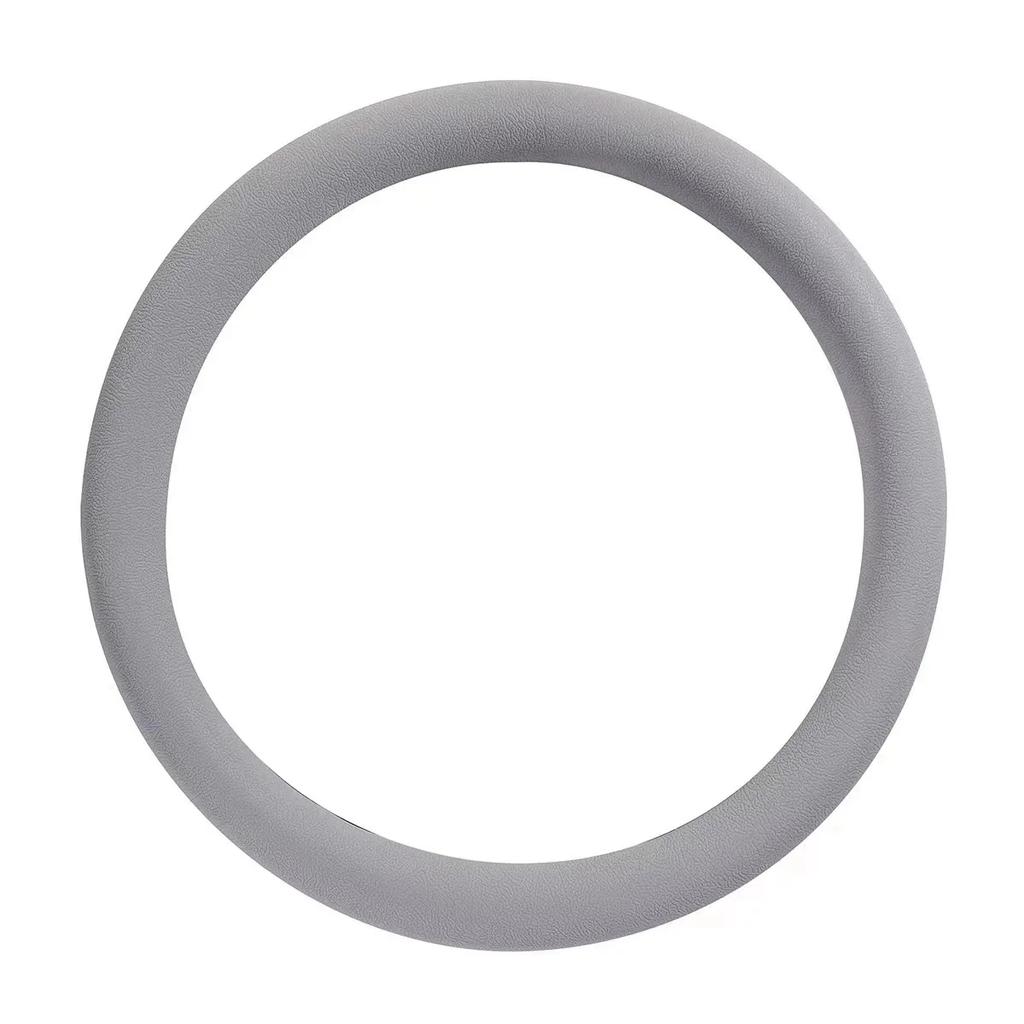 Universal Car Steering Wheel Cover Silicone Elastic Car Grip Handle Cover Anti-Slip All Seasons Soft Multi-Color Car Decoration