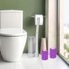 18 Pieces Toilet Brush Heads Scrubber Refill Pads Sponge Bowl Cleaner Replacements Hygienic