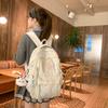 Schoolbag1011 New INS High-Appearance Embroidered Backpack Backpack for Female Students Large Capacity Lightweight Waterproof Travel Backpack