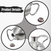 304 Stainless Steel Beer Growler Keg Home Brew Accessories Keep Fresh with Handle,