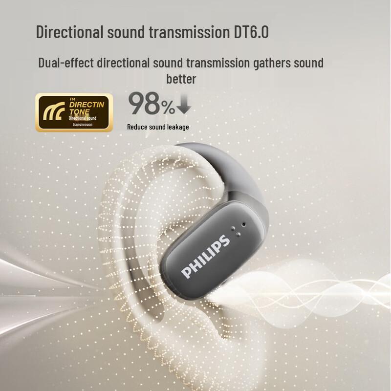 Philips TAT3708 Bone Conduction Bluetooth Headset