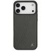 Etui Mercedes Leder Großer Lorbeerblatt Magsafe Für Iphone 17 Pro Max Anthrazit