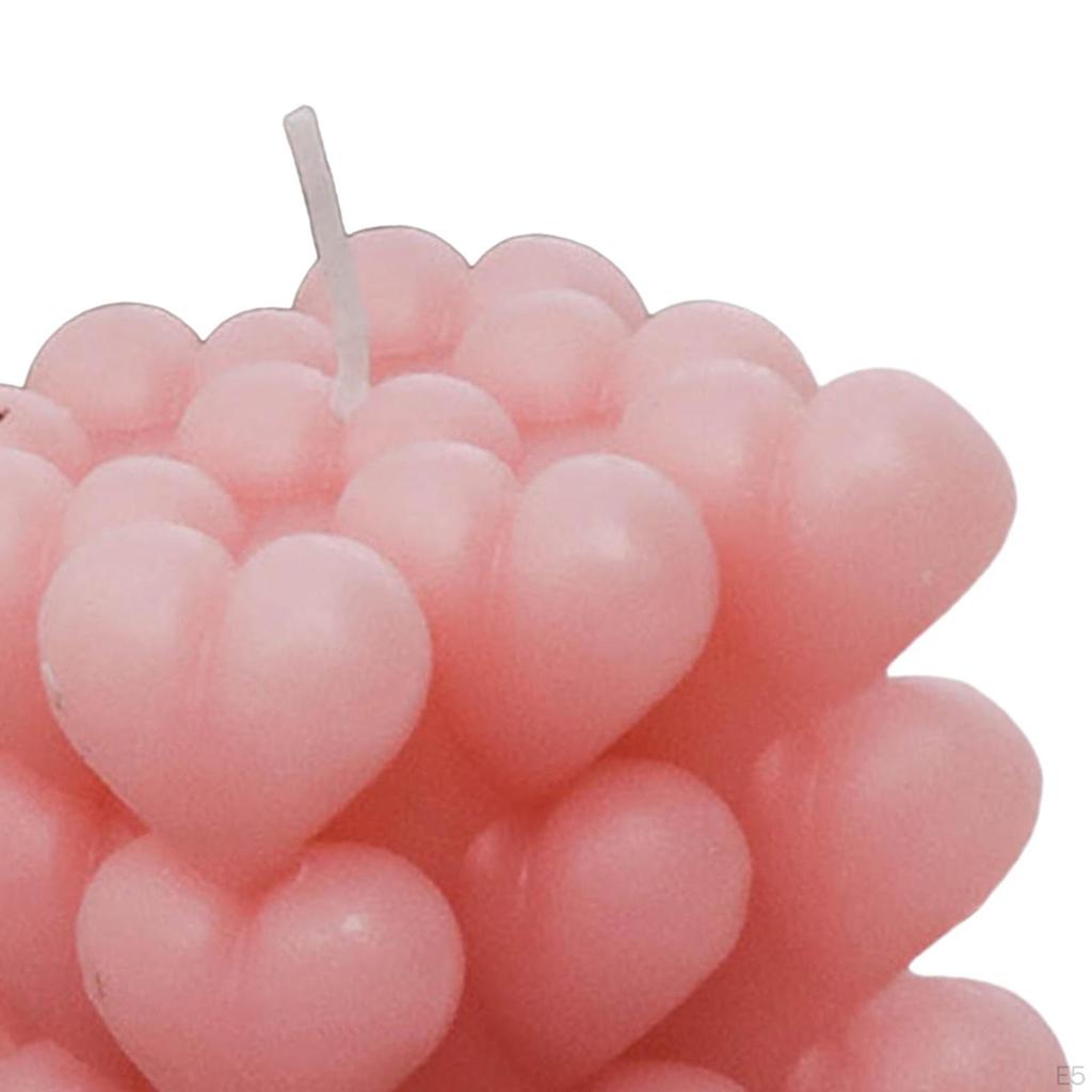 Bubble Cube Candle Aromatherapy ,6.5x6.5x7cm Women Gift White