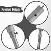 Concrete Hole Opener Carbon Steel Alloy Sturdy Structure Masonry Drill Bit Multipurpose for Brick Wall