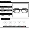 New Retro Ultra-Light Fashion  Eyewear Women Rubber Titanium Square Flexible Optical Prescription Men'S Eyeglasses Frames