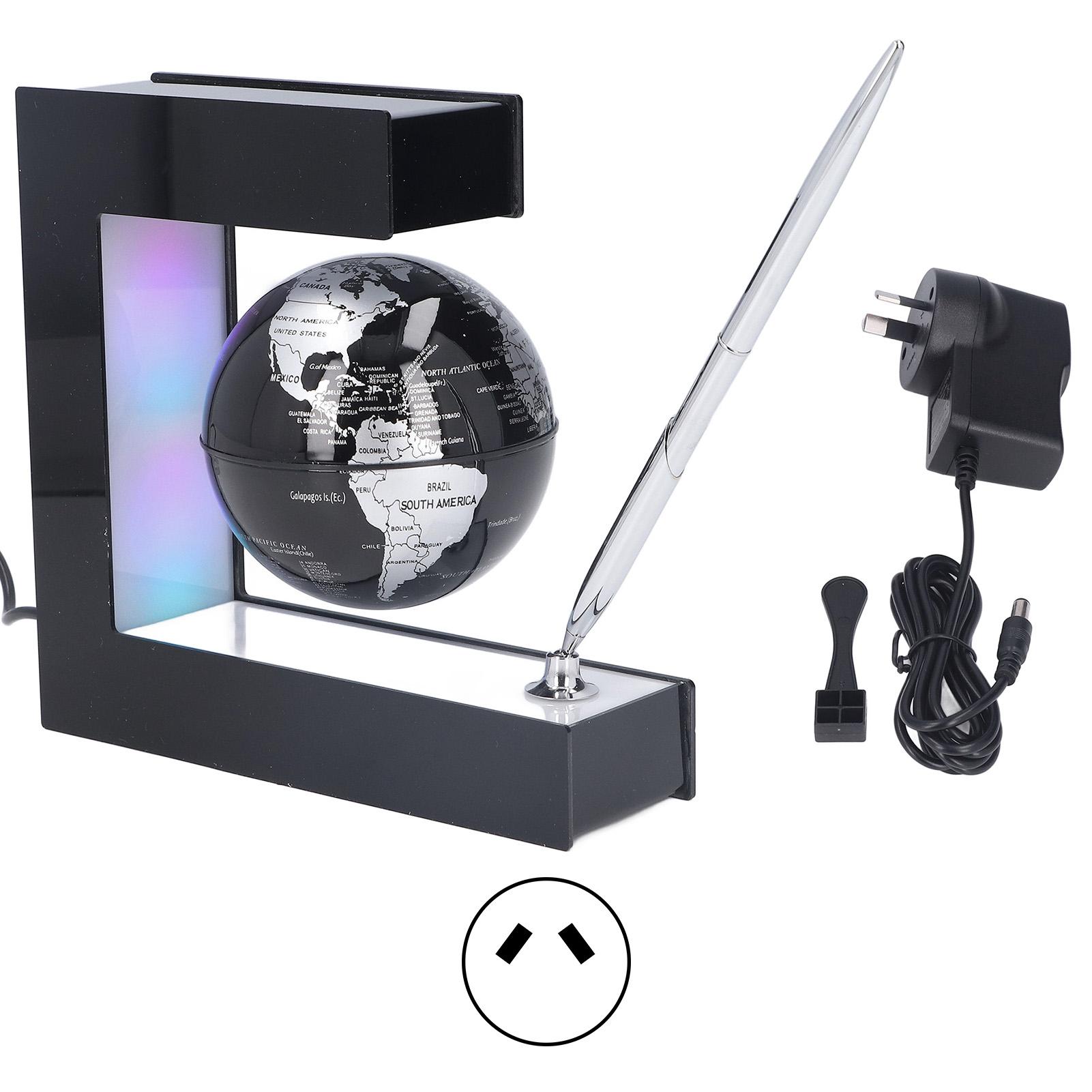 

Магнитный левитационный шар в форме буквы E, плавающее украшение, украшение 100240 В для домашнего офиса EU Plug