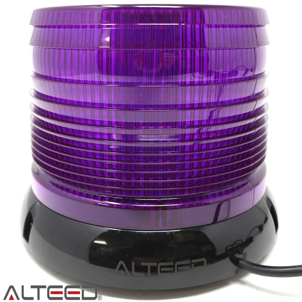 ALTEED LED Rotating Light Patrump Purple Glow SMD 5730 X 60 Rounds Flashlight Patrump 24V Car