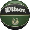 Wilson NBA Team Tribute Basketball Milwaukee Bucks Outdoor Size 7 Diameter 24.5cm