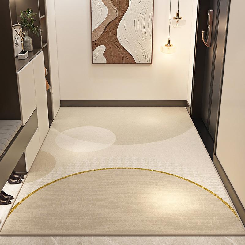 Household Entrance Mat Entrance Door Foyer Foot Mat Living Room Foot Mat Dirt Resistant Carpet