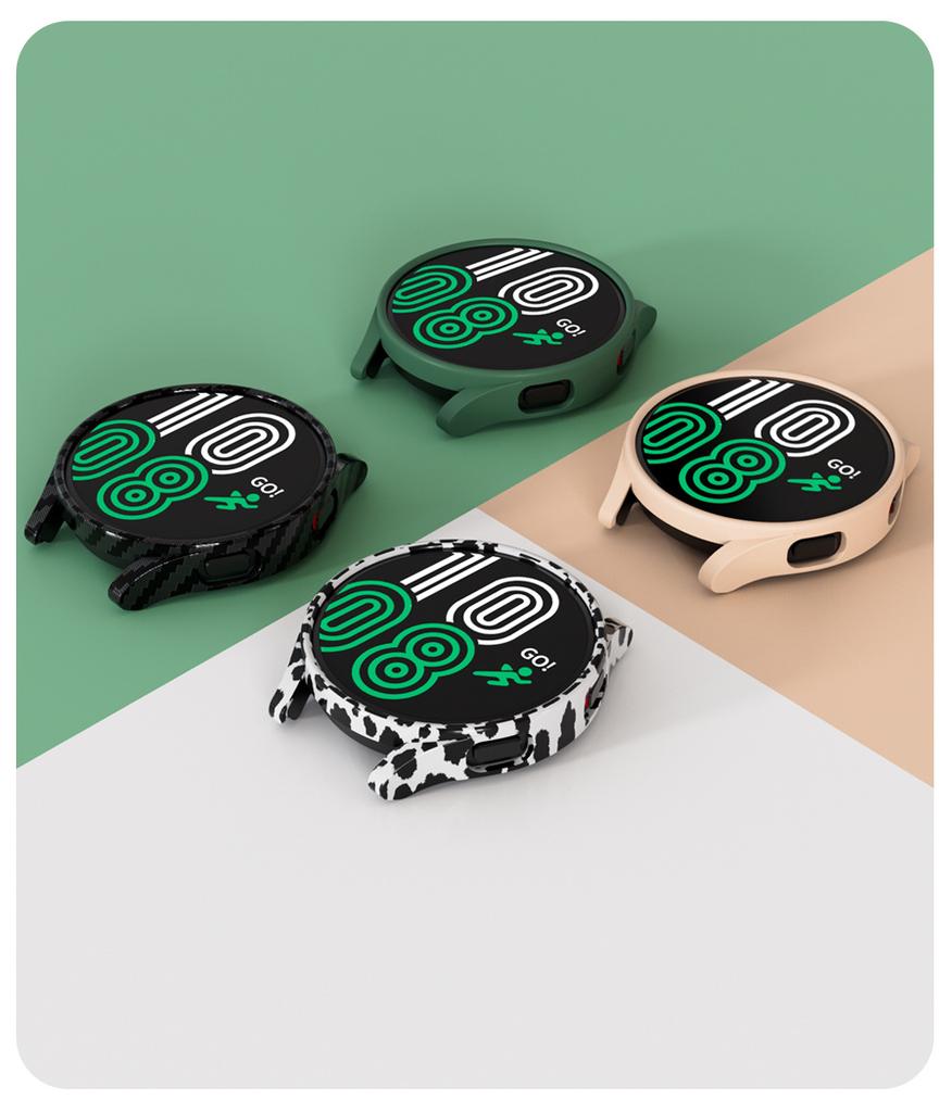 Cover for Samsung Galaxy Watch 4 Case 40mm 44mm Accessories PC All-around Bumper Protector Galaxy Watch 4 Classic 46mm 42mm Case