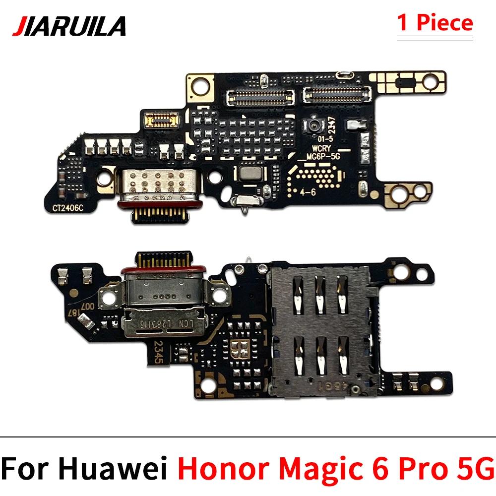 New USB Charging Port Dock Charger Connector Board Flex Cable For Huawei Honor Magic 4 5 6 7 8 Pro Lite