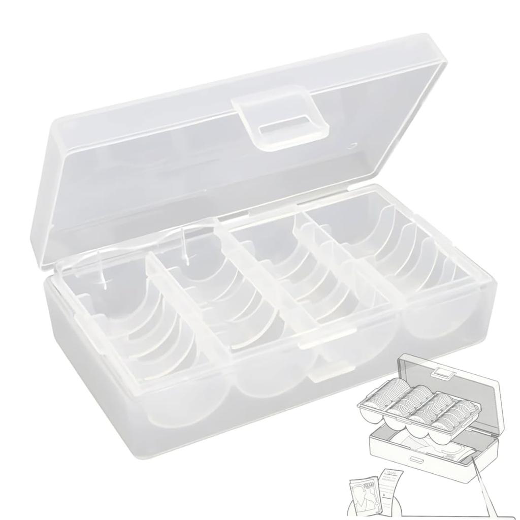 Separate Coin Case Those Who Do Not Need 1 Yen 5 Coins. Can Also Store Receipts Similar Items. Made Japan.