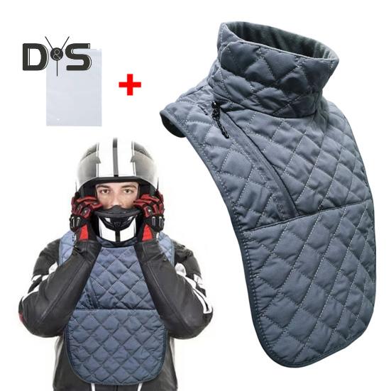 Brust- und Nackenwärmer, Winter, Motorrad-Nackenschutz, Gamasche, winddicht, Thermo-Brustschutz für Männer und Frauen, Angeln, Wandern, Laufen