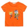 2026 NUOVA La Creature Cases T-shirt per Bambini 100% Cotone Stampa Cartoni Animati 2-12 Anni Unisex Streetwear Manica Corta Casual Girocollo T-shirt