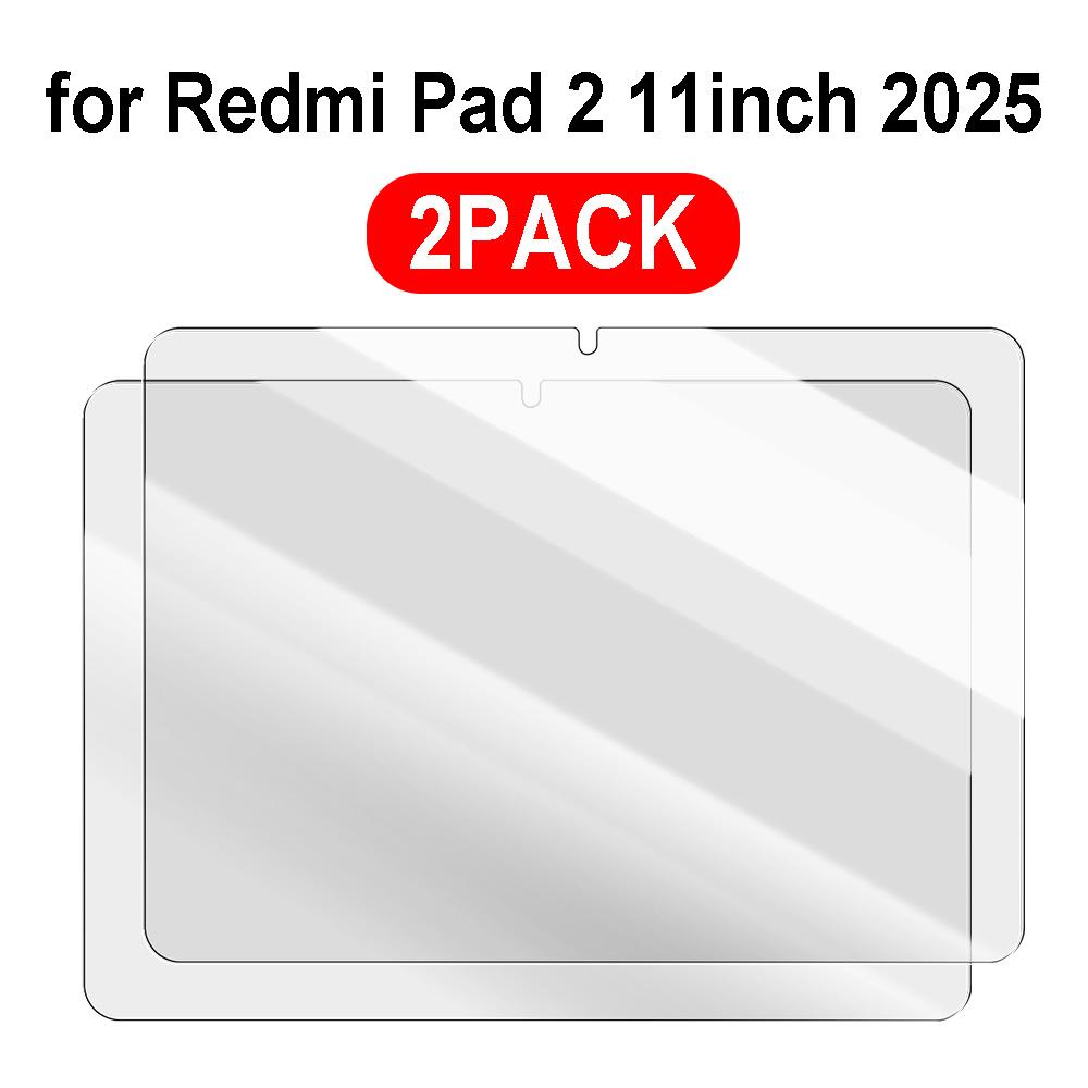 1-2Pcs for Xiaomi Redmi Pad 2 Pro 12.1inch 11inch 9H Anti-scratch Tempered Glass Screen Protector Film for Redmi Pad 2 11" 12.1"