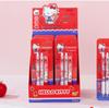 Genuine Hello Kitty 0.5mm Black Ink Clickable Ballpoint Pen with High-Value Pen Clip - 3-Pack Writing Tools.