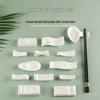 Qianxing Pure White Ceramic Multi-Purpose Chopstick & Spoon Rests