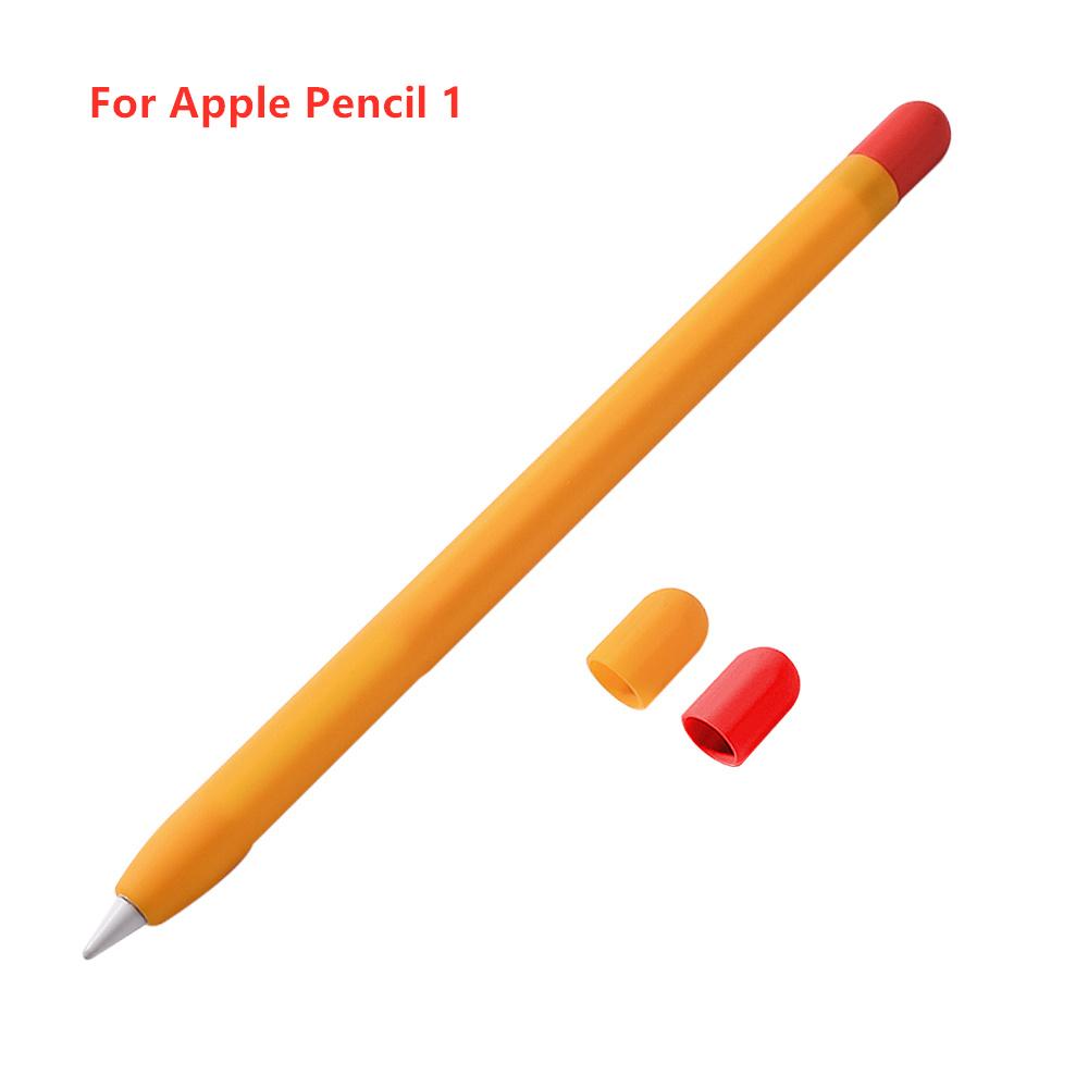 Soft Silicone Pen Cover Protector For Apple Pencil 1st 2nd Generation Touchscreen Stylus Pen 2 1 Anti Slip Protective Case Cover