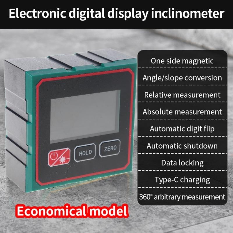 High Accuracy Digital Angles Finder for Accurate Measurements In Woodworking and Construction with Magnetic Base