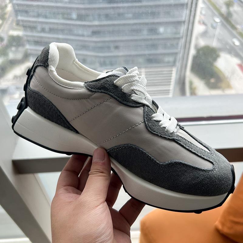 

Новые спортивные кроссовки Forrest Gump женские 2025 весна и лето модные универсальные на платформе женские туфли кожаные повседневные папины кроссовки детские модели 40