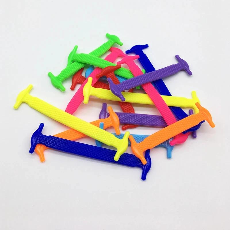 16 stuks Elastische Schoenveters voor Sneakers Siliconen Stretch Schoenveters Geen Strik Schoenveters voor Kinderschoenen Elastiek Schoenveters Schoenveters