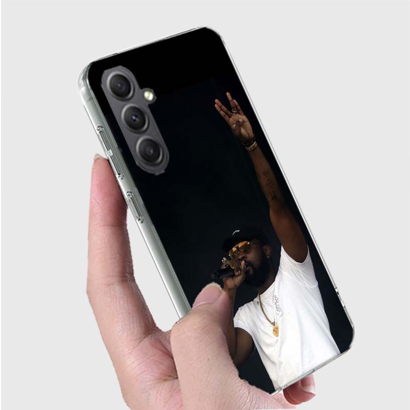 Damso Rapper Phone Case for Samsung A16 A26 A36 A56 A17 A37 A57 A07 A06 A02S A03 A04S A05S Galaxy Note 20 10 A50S A71 A51 A31 A3