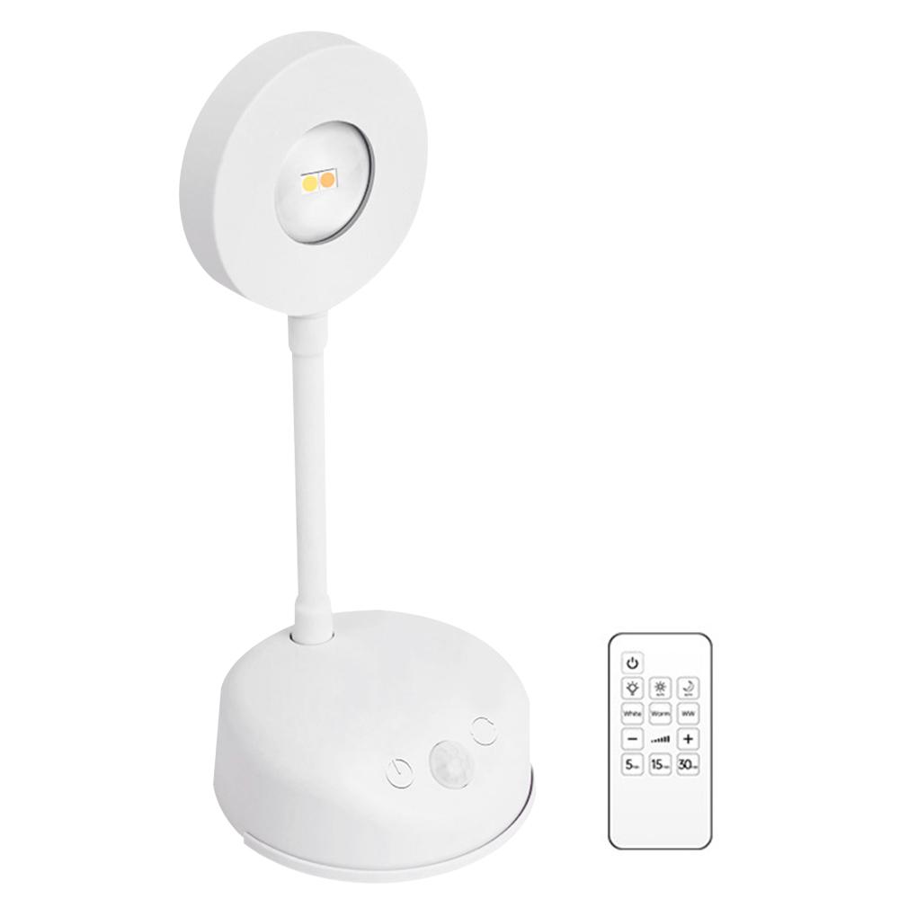 

Прожекторы USB Перезаряжаемый Беспроводной Датчик Движения Света с Пультом ДУ Регулируемый Светодиодный Прожектор Для Освещения Живописи белый