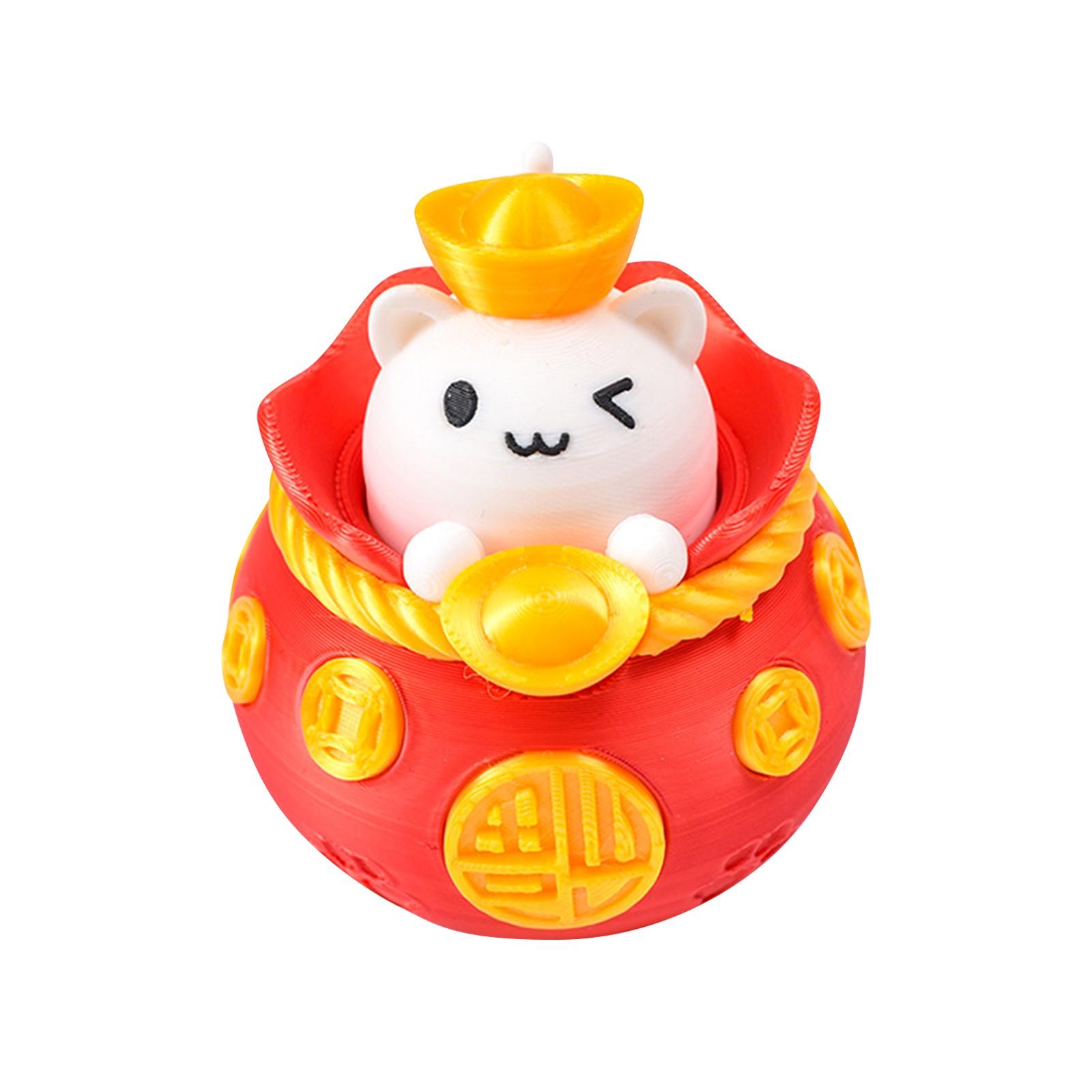 

3D-печатная подвижная забавная подарочная коробка, подвижная забавная подарочная коробка, 3D-печатная забавная подарочная коробка, украшение, снятие стресса, забавная подарочная коробка One Size