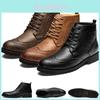 Elegant Mens Pu Leather Ankle Boots With Beautiful Detail And Comfortable Fit