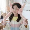 Heart Rabbit WinterWarm Plush Ear Muffs Airbag Plush Ear Muffs Rabbit Ear Covers  Children's Use