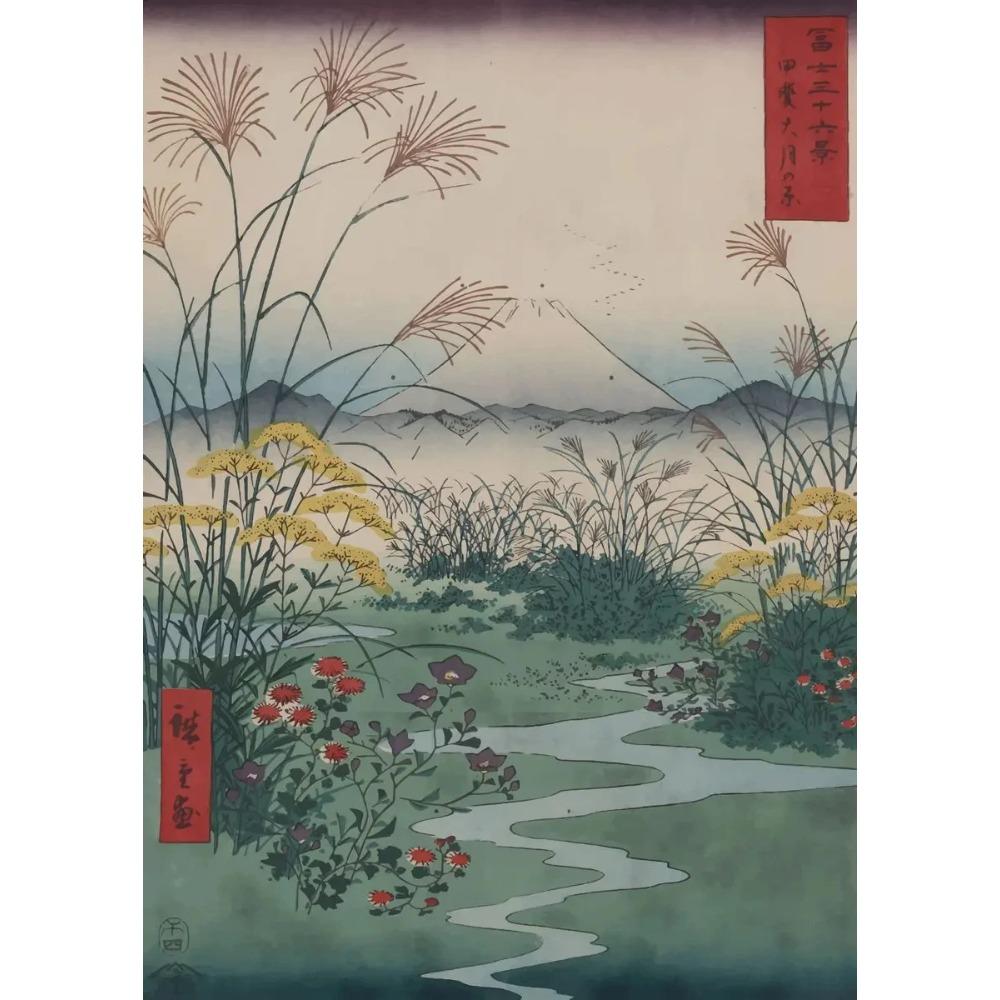 Japanese Landscape Ukiyo-e Kawase Hasui Artworks Art Poster Vintage Canvas Painting Wall Print Picture Room Home Decoration