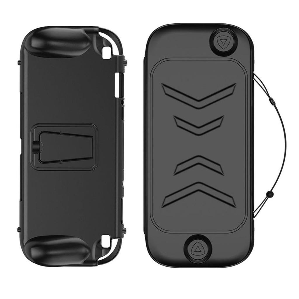 Game Control Case Fit for   2 Detachable Ergonomic Design Game Console PC Front TPU Back 360 degrees  Full Protective Case with Stand