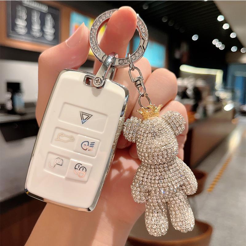 Premium Jaguar Key Case for XEL, XFL, F-Pace, I-Pace, F-Type, and XJ