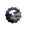 Natürlicher Jade-Anhänger mit neun Schwänzen - Xiuyan Tuschemalerei geschnitztes Jade-Accessoire