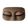 Eyelash Extension Practice Head with Removable Eyelids Flat Mannequin Model Lash Grafting Training Makeup Teaching Accessories