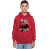 Captain America: Brave New World Childrens/Kids Red Hulk Brick Pull Over Hoodie