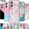 For OPPO A79 5G Case CPH2553 Cool Marble Silicone Black Painted Soft Coque For OPPOA79 A79 CPH2553 Back Cover Protective Soft 79