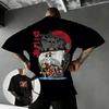 2026 New One Piece  Chiyon Maru  Unisex Cotton TShirt with Summer Anime Print and Loose Fit