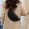Leichte Strass-Hüfttaschen Vielseitige Koreanische Style Reißverschluss Umhängetasche Handy-Tasche Umhängetasche Glänzende Bauchtasche Outdoor