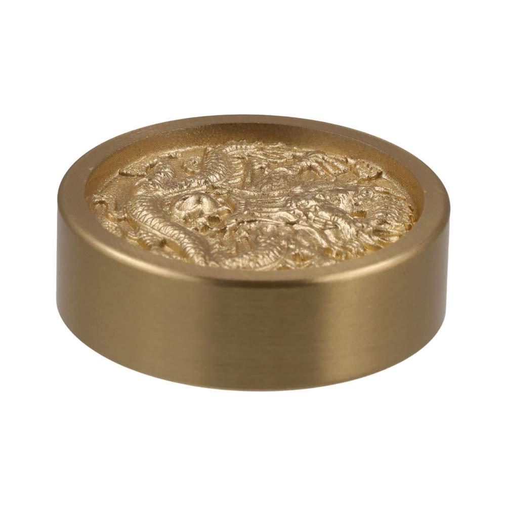 Chinese Calligraphy Tool BaGua Calligraphy Supplies Creative Paperweight Brass  Painting