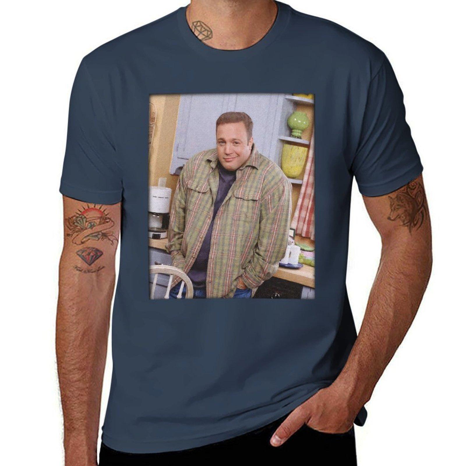 Kevin James King Of Queens Tshirt Standard Fit Solid Tee Shirt S
