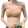 Women's Camisole With Bottom And Chest Pad, Sexy Oversized Underwear With Chest Pad