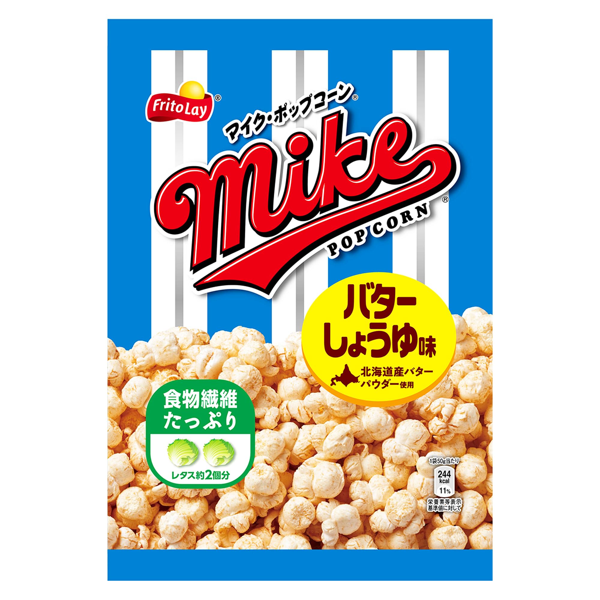 

Japan Mike Popcorn со вкусом соевого соуса и масла 50 г x 12 пакетиков Frito-Lay