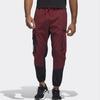 Adidas CNY Wvpnt Contrast Color Stitching Regular Fit Tapered Jogger Pants Men Red HC0263