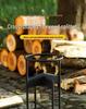 Portable Firewood Splitter: Efficient Manual Wood Separator for Outdoor and Household Use