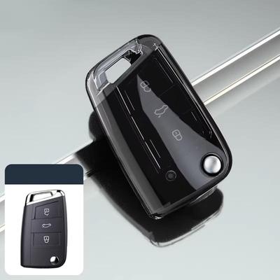 Volkswagen Tiguan L Key Case for New Sagitar, Golf 7, Lavida Plus, Lamando, Bora - Women's Accessory Shell & Buckle